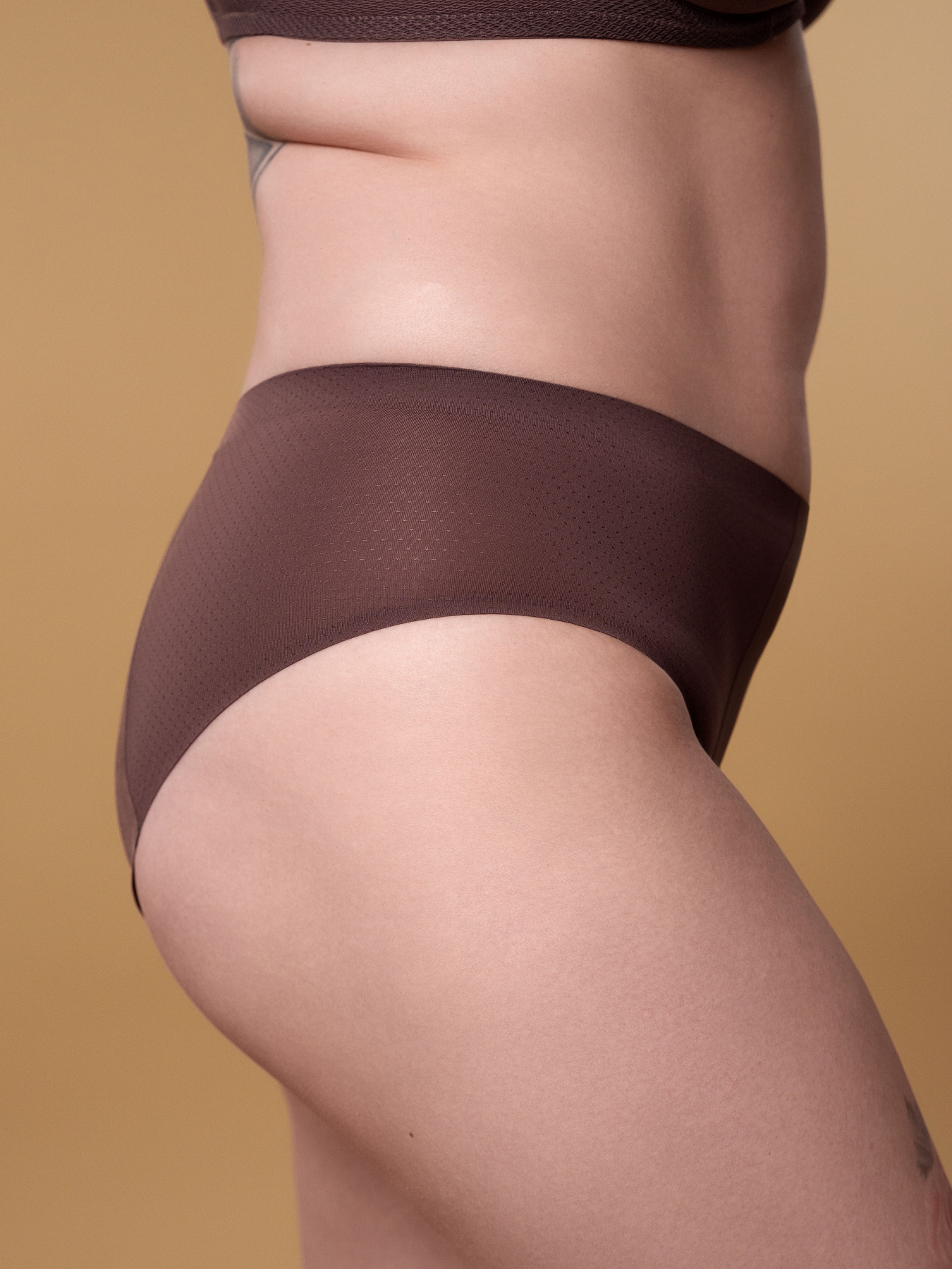 Труси Brabrabra модель SLZ25702401_Mocha Фото