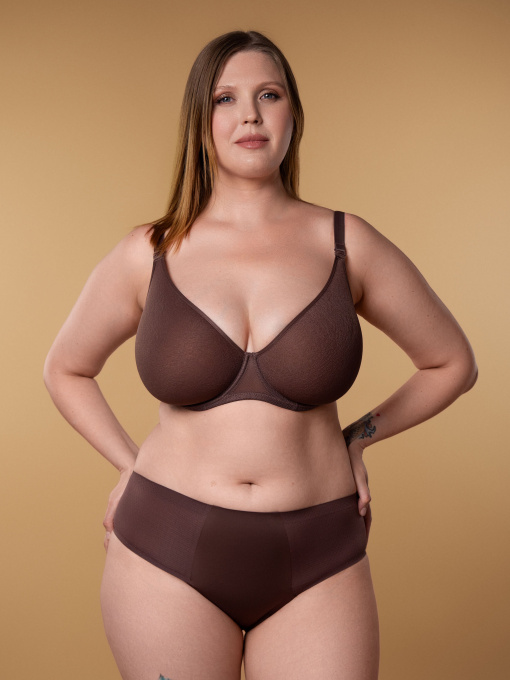 Трусы Brabrabra модель SLZ25702401_Mocha Фото