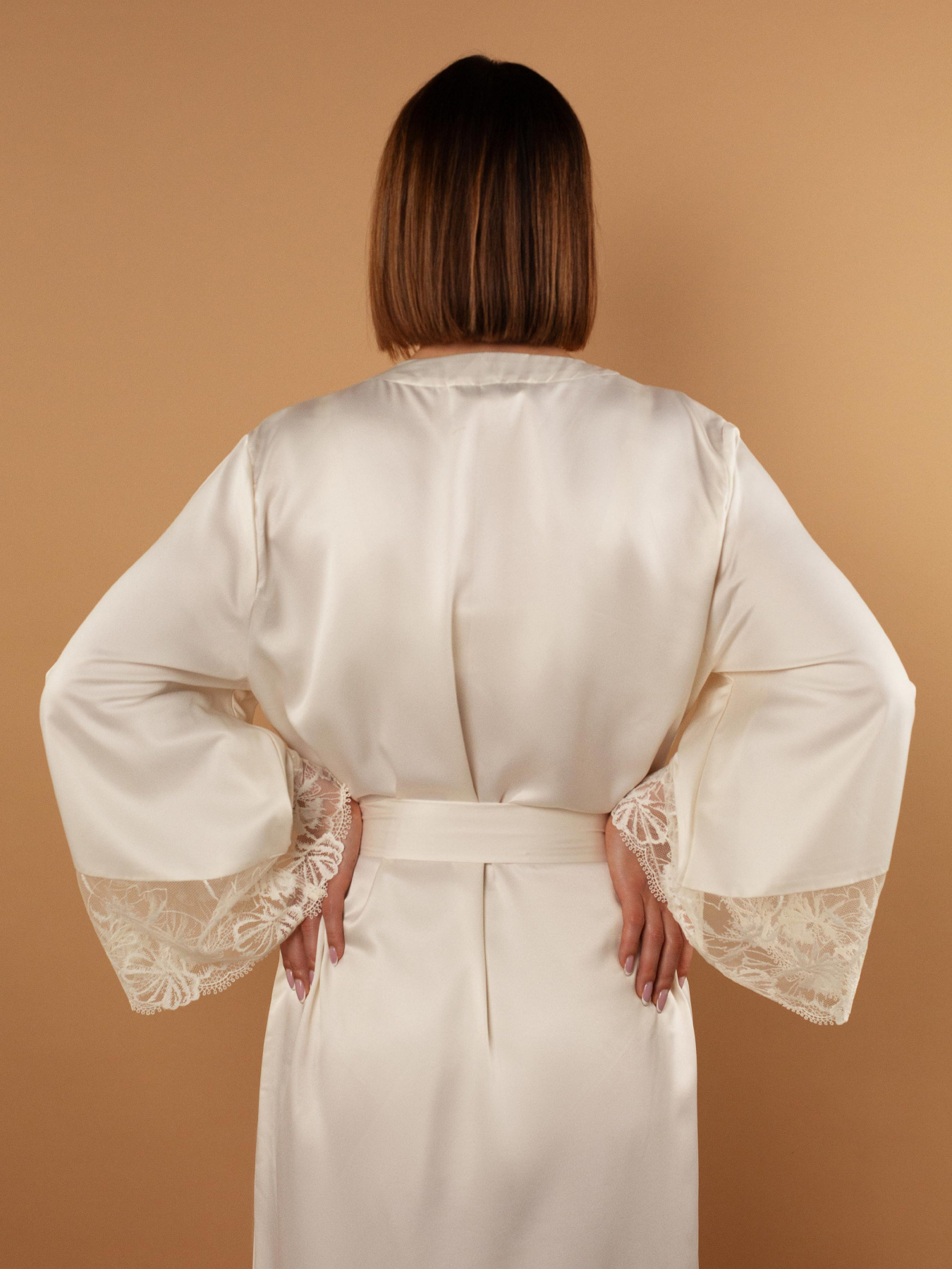 Пеньюар Brabrabra модель SLZ25805001_Vanilla Фото