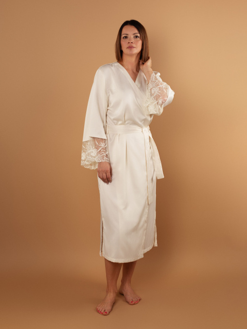 Пеньюар Brabrabra модель SLZ25805001_Vanilla Фото