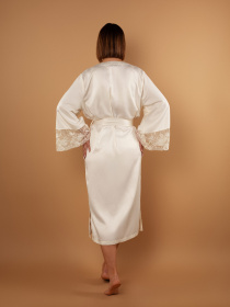 Пеньюар Brabrabra модель SLZ25805001_Vanilla Пеньюар Brabrabra модель SLZ25805001_Vanilla Фото