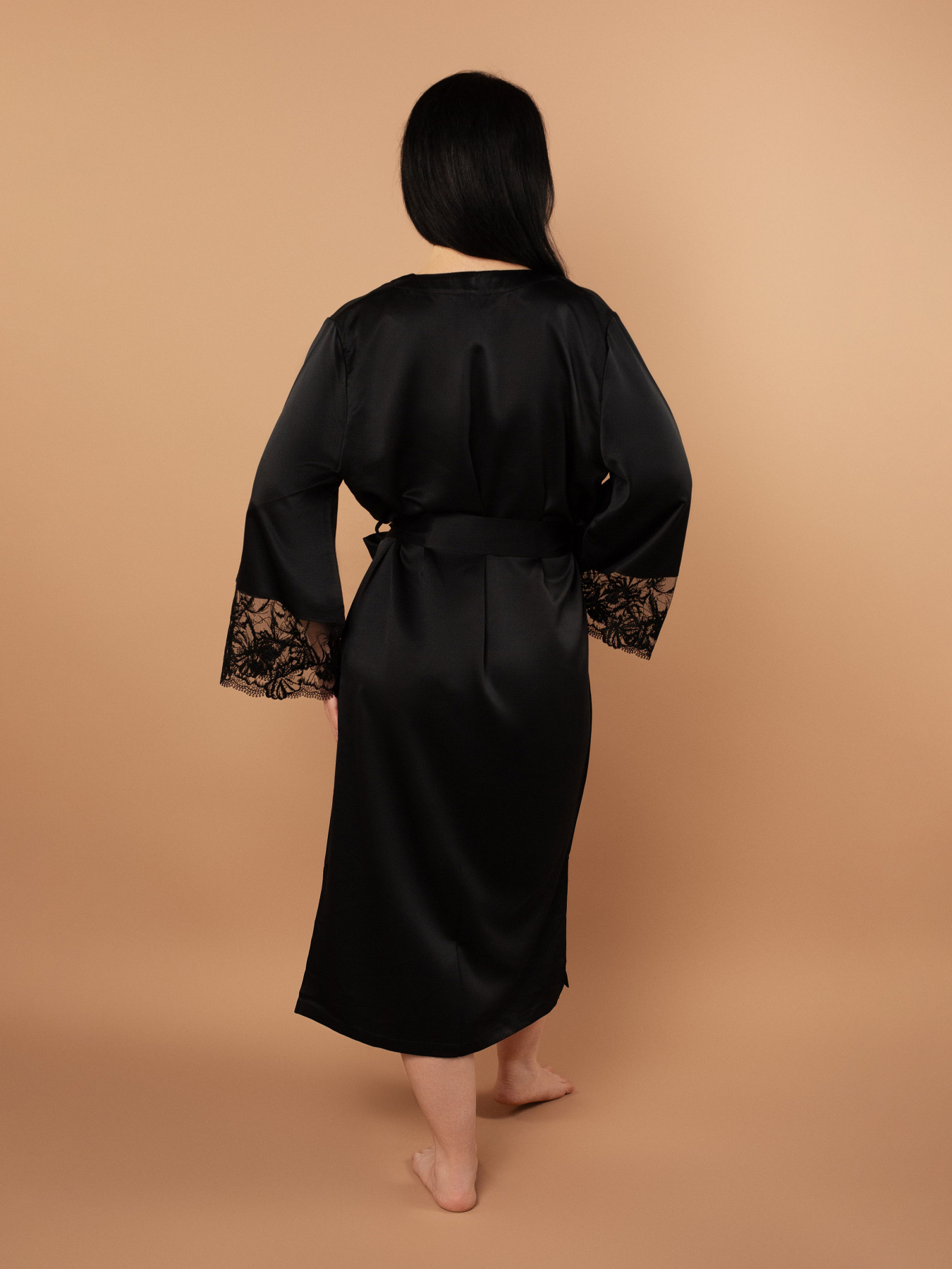 Пеньюар Brabrabra модель SLZ25805001_Black Фото