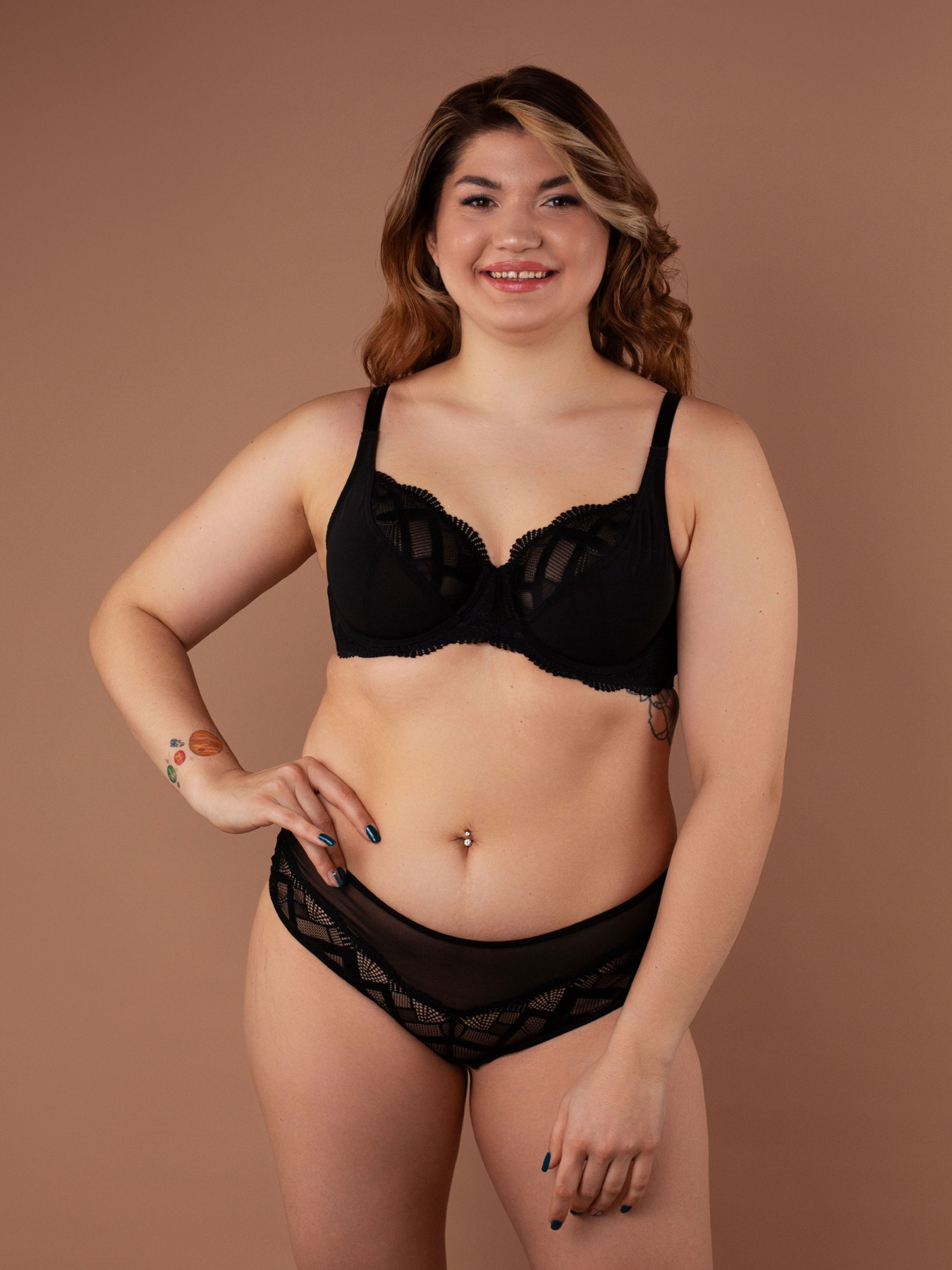 Трусы Brabrabra модель SLZ25902103_Black Фото