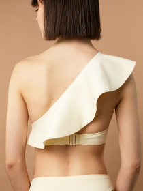 Верх купальника Brabrabra модель SO246631_ivory Фото