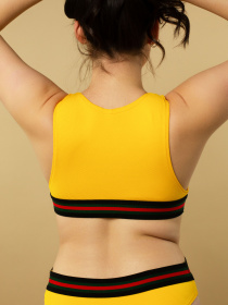 Купальник Brabrabra модель SO246809_yellow Купальник Brabrabra модель SO246809_yellow Фото