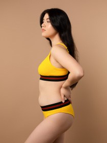 Низ купальника Brabrabra модель SO246812_yellow Фото