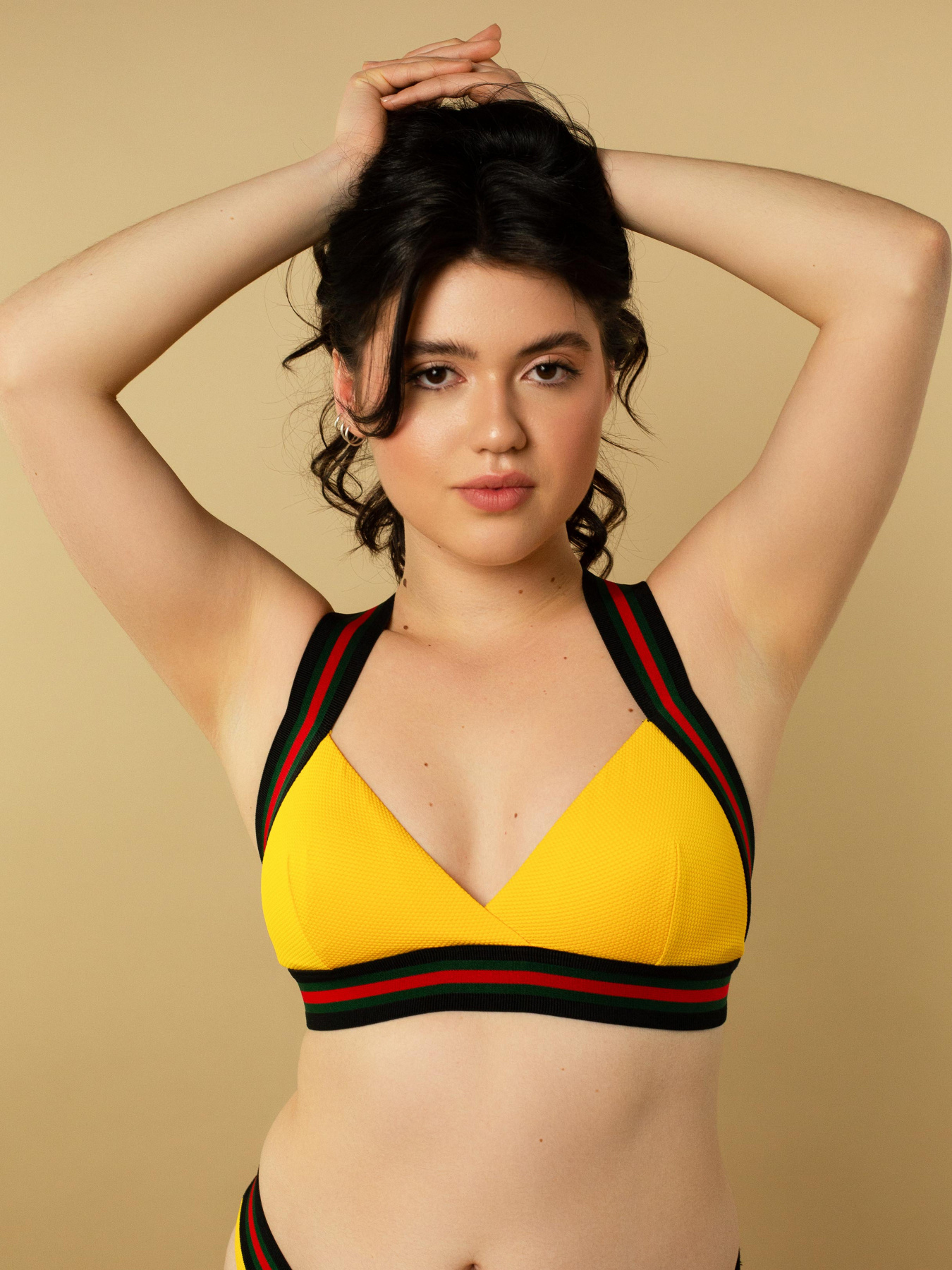 Верхня частина купальника Brabrabra модель SO246815_yellow Фото