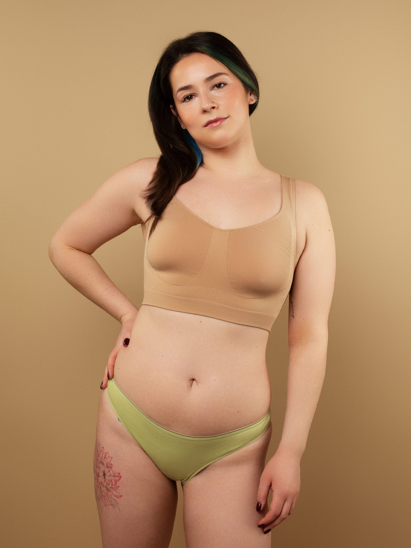 Набір трусів Brabrabra модель SLZ26902002_white.khaki.black Фото