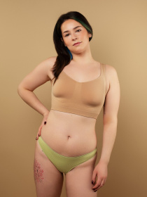 Набір трусів Brabrabra модель SLZ26902002_khaki.beige.black Фото