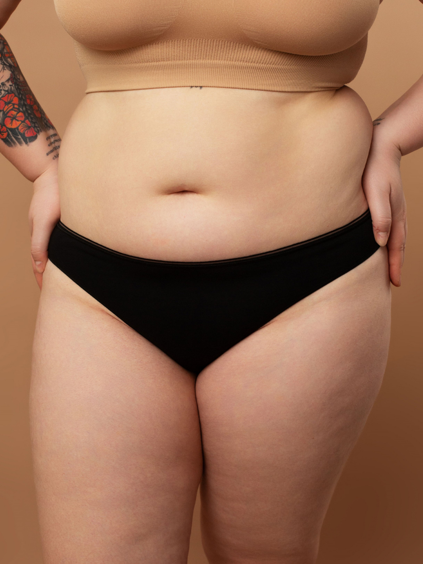 Набір трусів Brabrabra модель SLZ26902002_khaki.print.black Фото