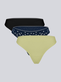 Набор трусов Brabrabra модель SLZ26902002_khaki.print.black Фото