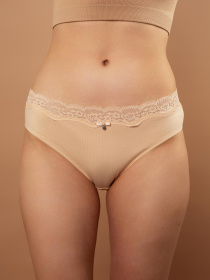 Набор трусов Brabrabra модель SLZ26902011_beige.black.khaki Набор трусов Brabrabra модель SLZ26902011_beige.black.khaki Фото