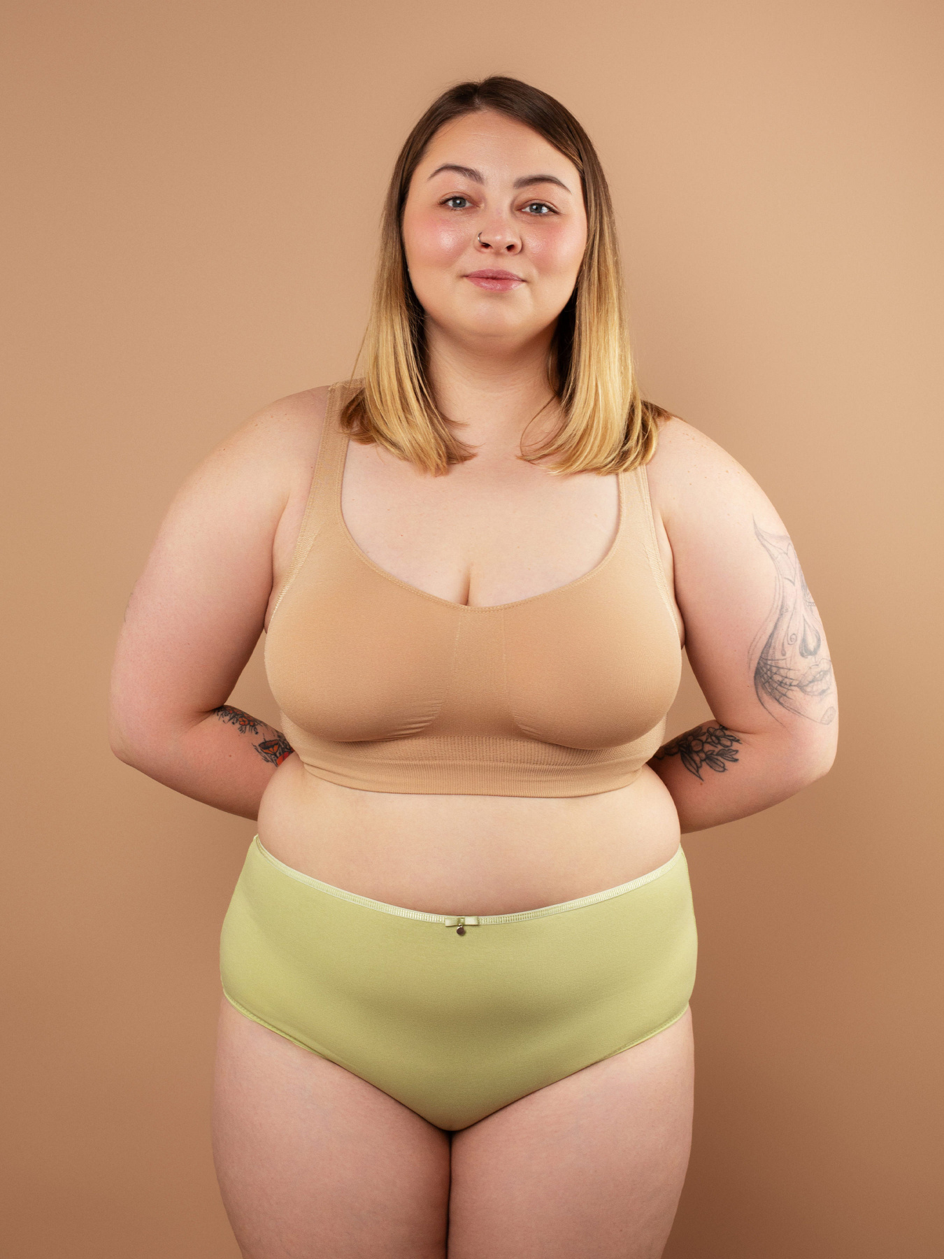 Набор трусов Brabrabra модель SLZ26902101_beige.khaki.white Фото