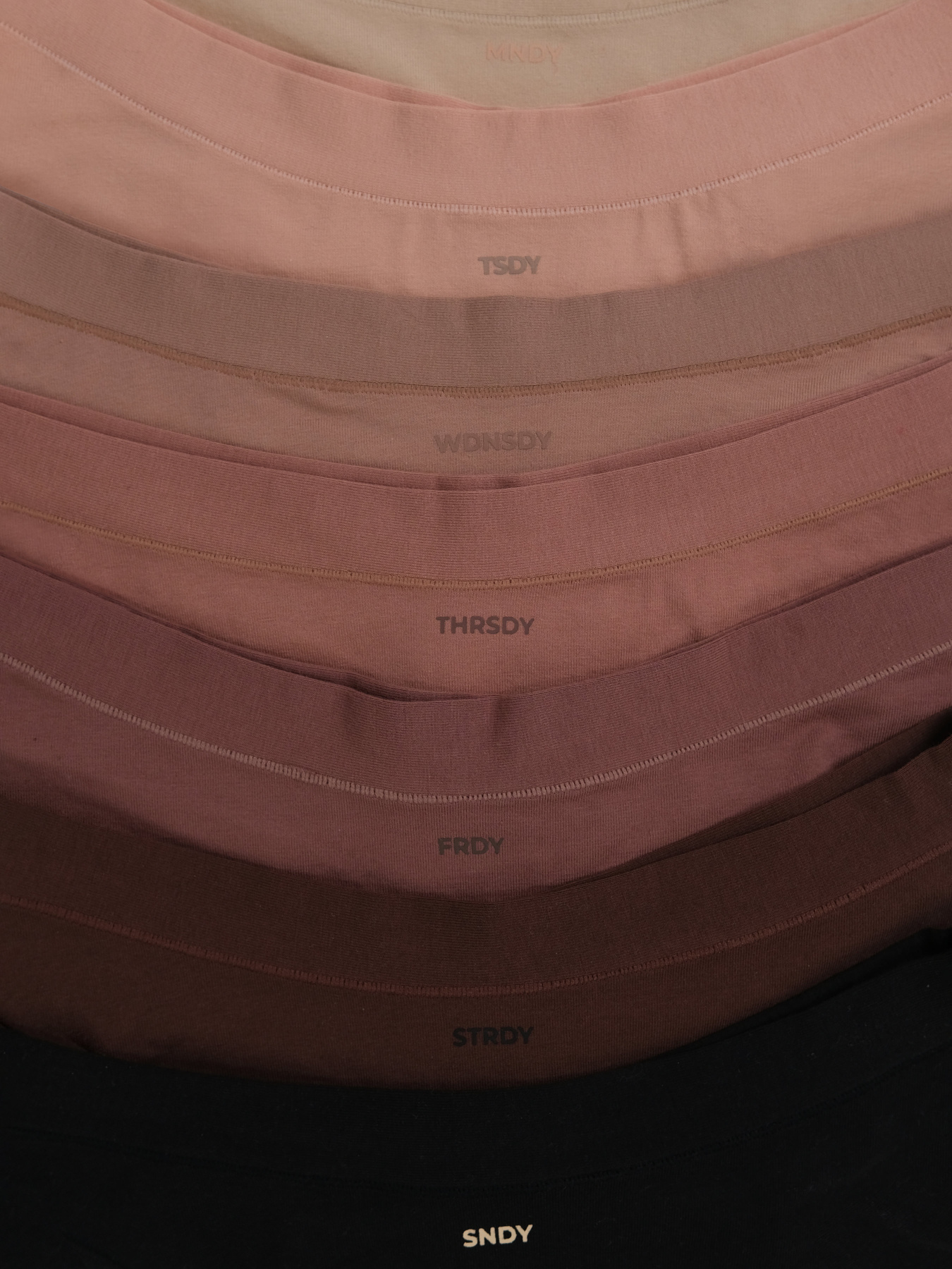 Набор трусов Brabrabra модель SLZ24602002_3_Cream.Dark-Nude.Brown Фото