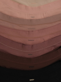 Набор трусов Brabrabra модель SLZ24602002_3_Cream.Dark-Nude.Brown Фото