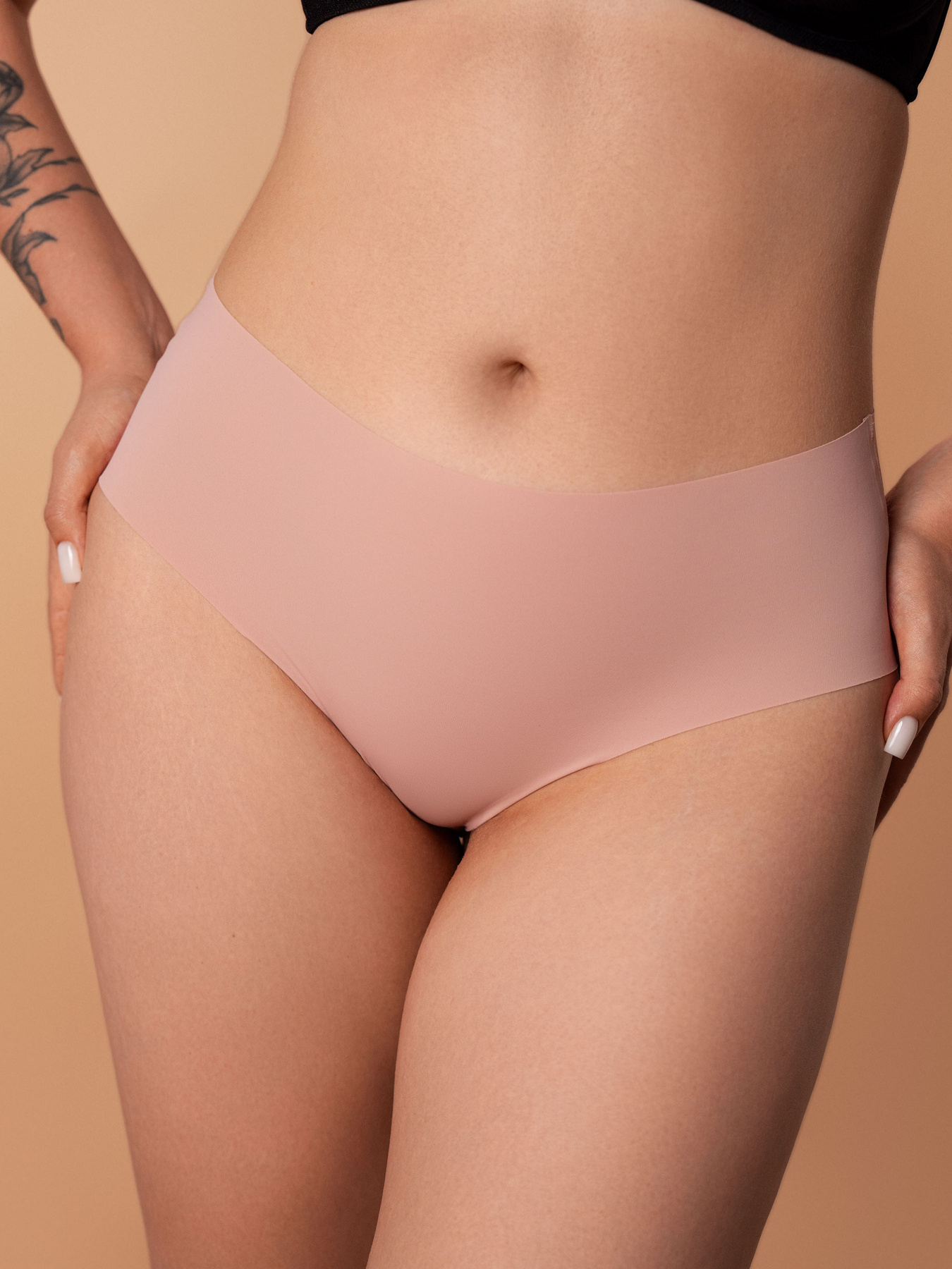 Набір трусів Brabrabra модель SLZ26702101_3_black.ivory.pink-powder Фото