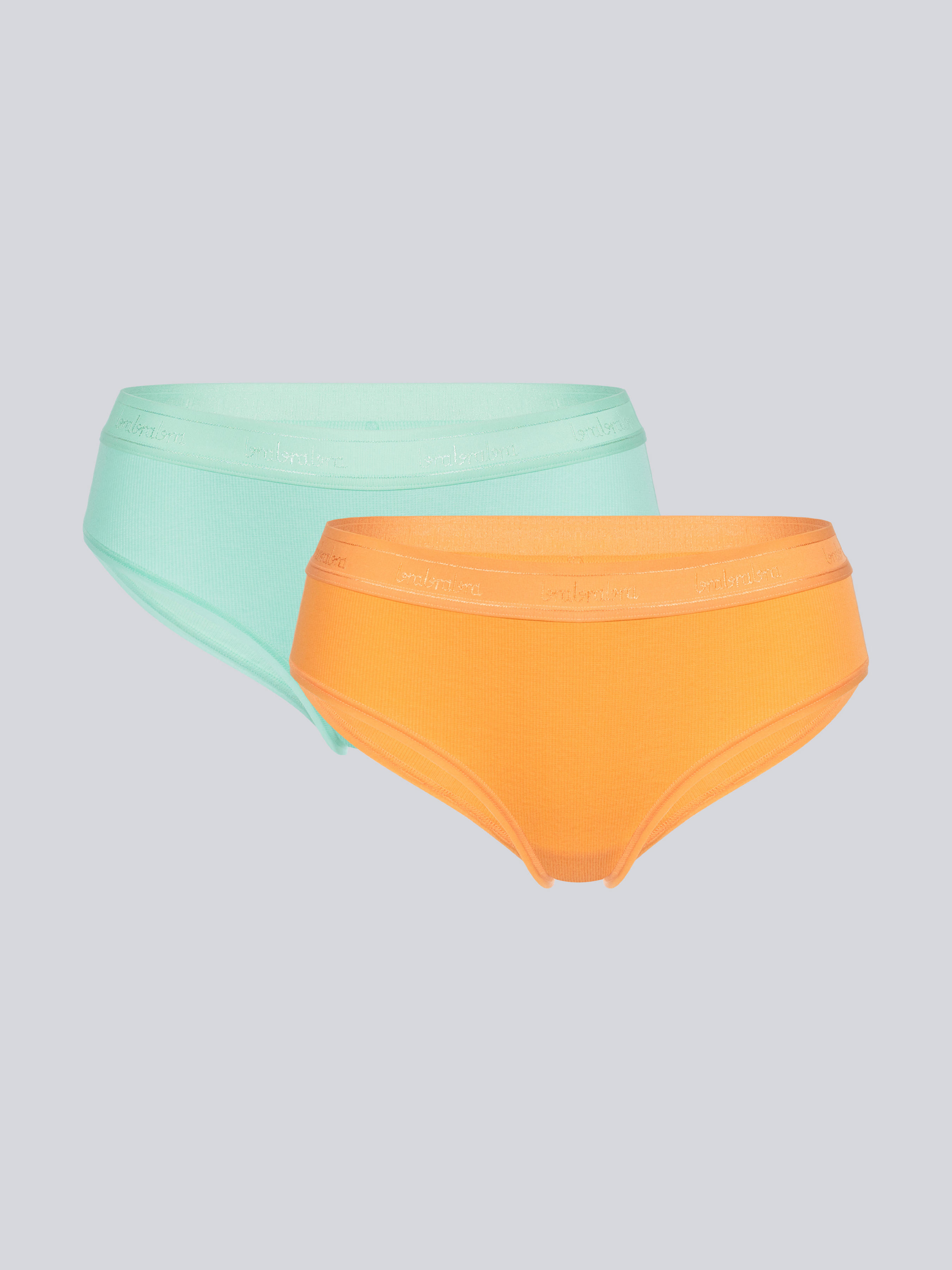Бавовняний Жіночий Набір трусів brabrabra  (SLZ26802003_2_nectarine.mint) колір мультиколор brabrabra - купити в Україні