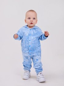 Спортивный костюм SMIL модель smil_117455-goluboj Фото