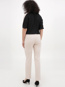 Штани повсякденні Sassofono модель A271-SF-4086_молочный Фото