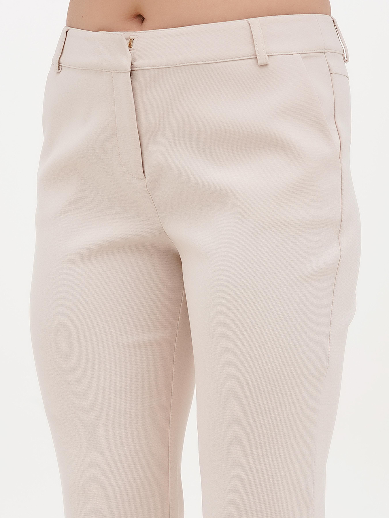 Повсякденні штани Sassofono модель A271-SF-4086_молочный Повсякденні штани Sassofono модель A271-SF-4086_молочный Фото