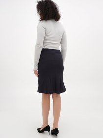 Юбка мини Sassofono модель A271-SF-2427_фиолетовый Фото