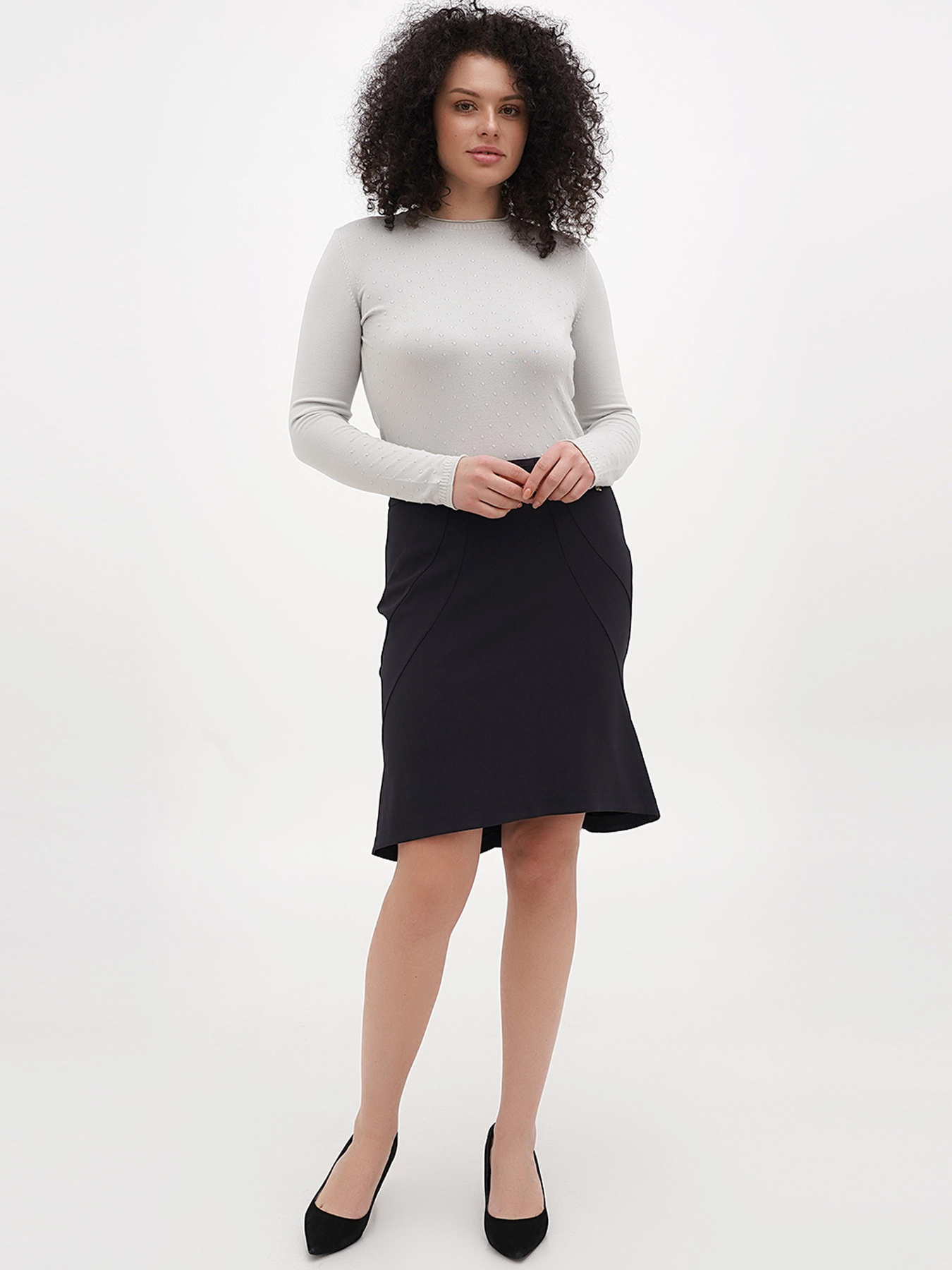 Спідниця міні Sassofono модель A271-SF-2427_фиолетовый Фото