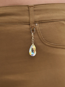 Скіні джинси Sassofono модель A271-SF-2532_темно_бежевый Фото