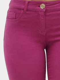 Скіні джинси Sassofono модель A271-SF-2532_малиновый Скіні джинси Sassofono модель A271-SF-2532_малиновый Фото