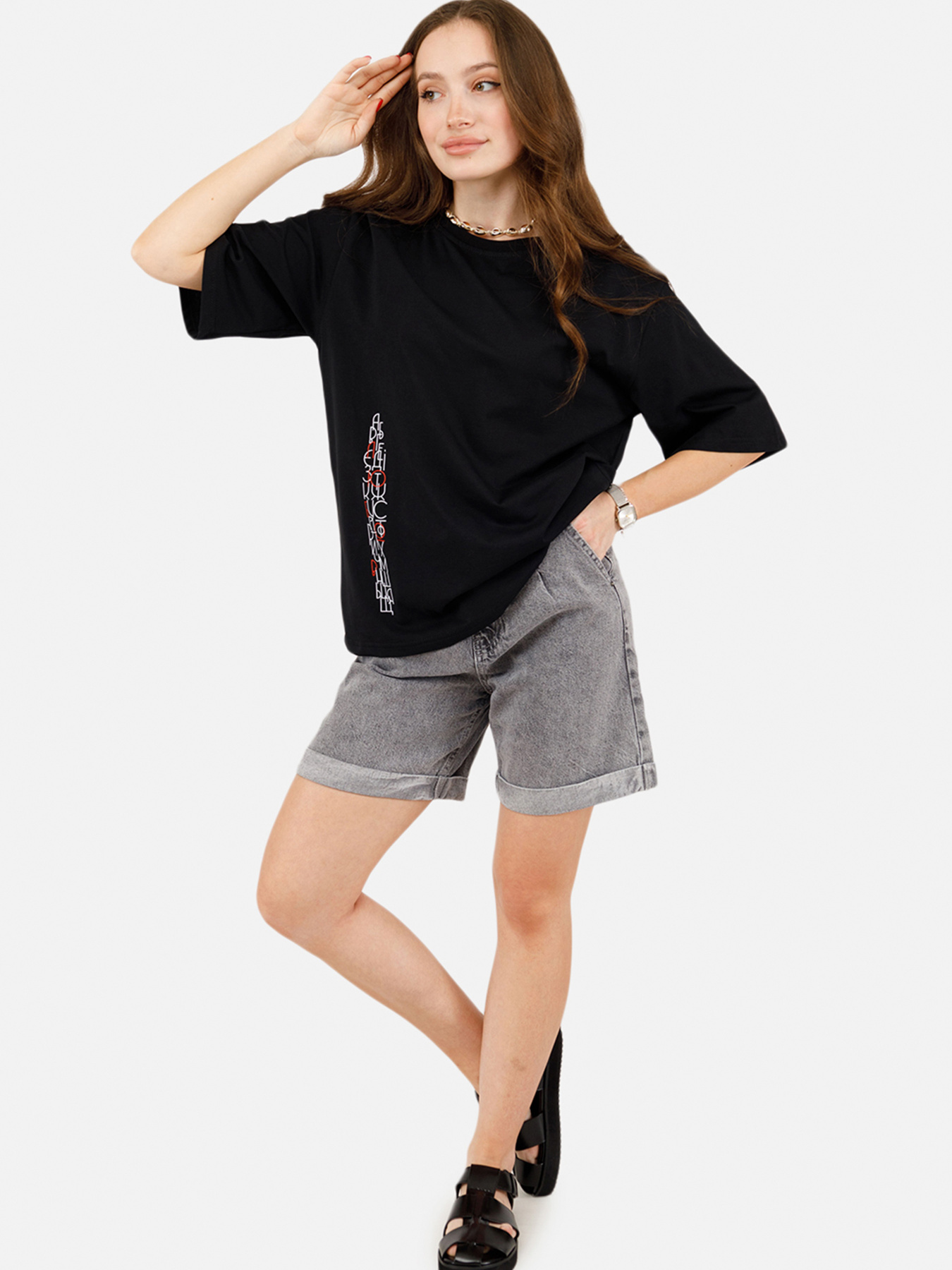 Футболка YUKI модель ЦБ-00253734 Фото