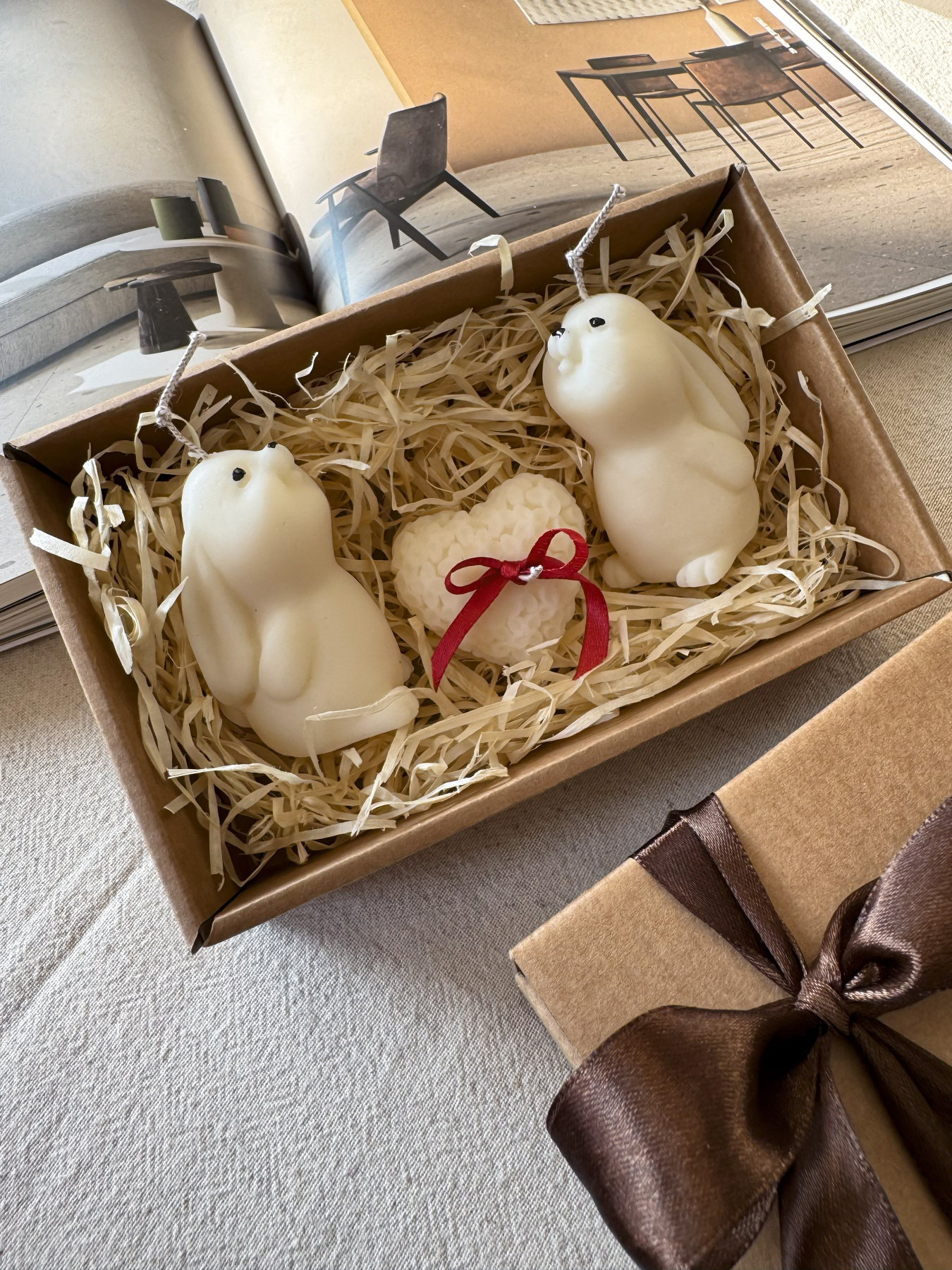 Набір ароматичних свічок "Весняна ніжність", з натурального оливкового воску Candle Design модель 200.0090 Набір ароматичних свічок "Весняна ніжність", з натурального оливкового воску Candle Design модель 200.0090 Фото