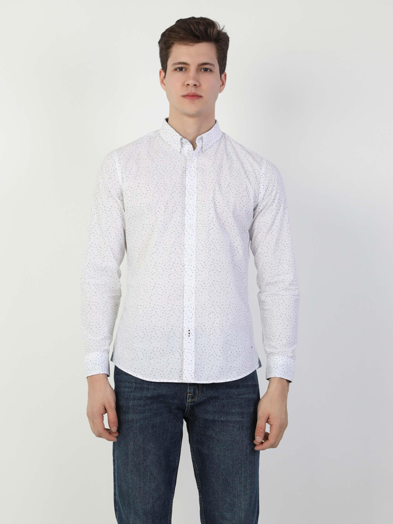 Рубашки Colin’s модель CL1047462_Q1.V1_WHT Фото