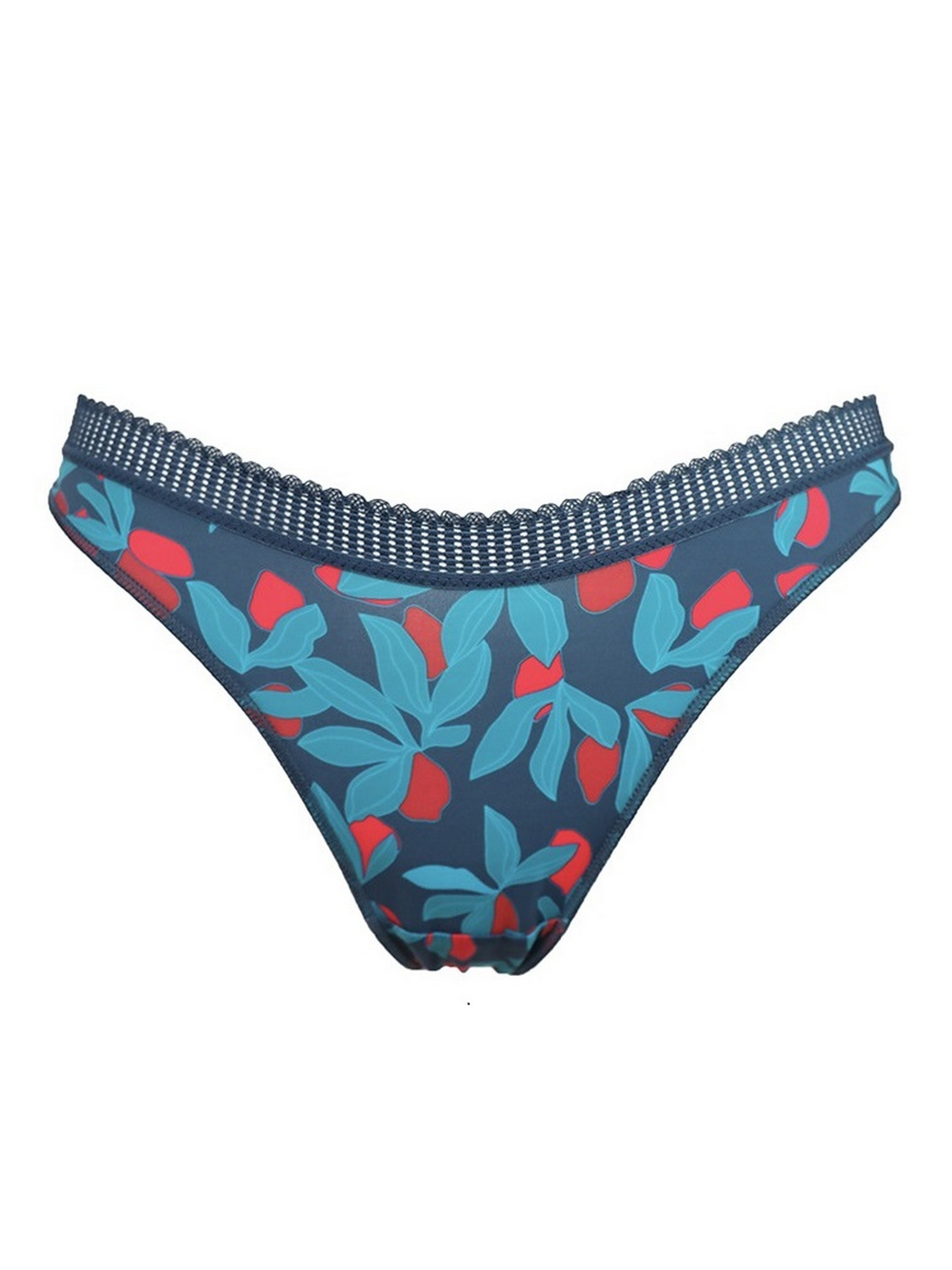 Жіночі Труси PRETTY POLLY Tropics (LPAXT6) колір синій, матеріал поліамід/еластан