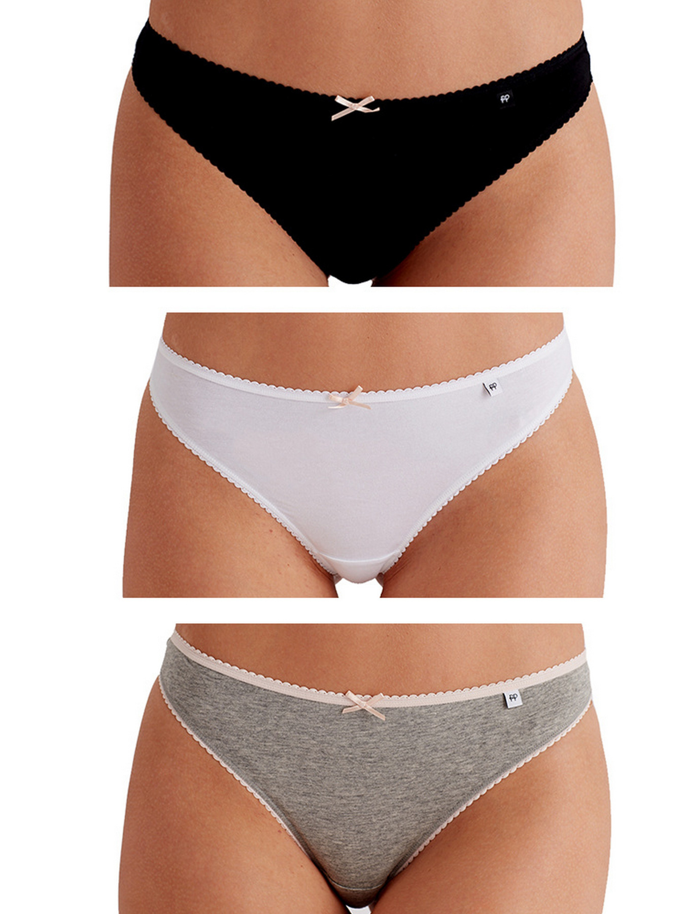 Набір трусів PRETTY POLLY Alice модель PDC017_3PP_BGW Фото