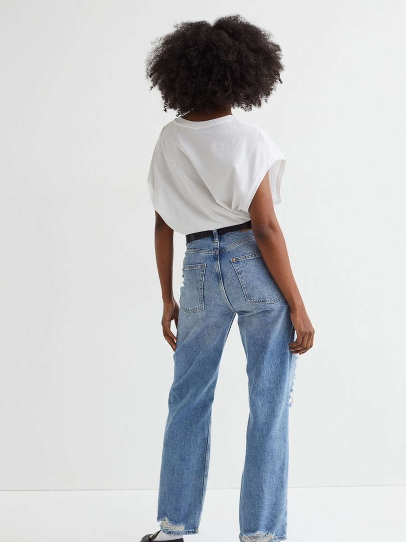 Прямі джинси H&M модель 75408 Фото