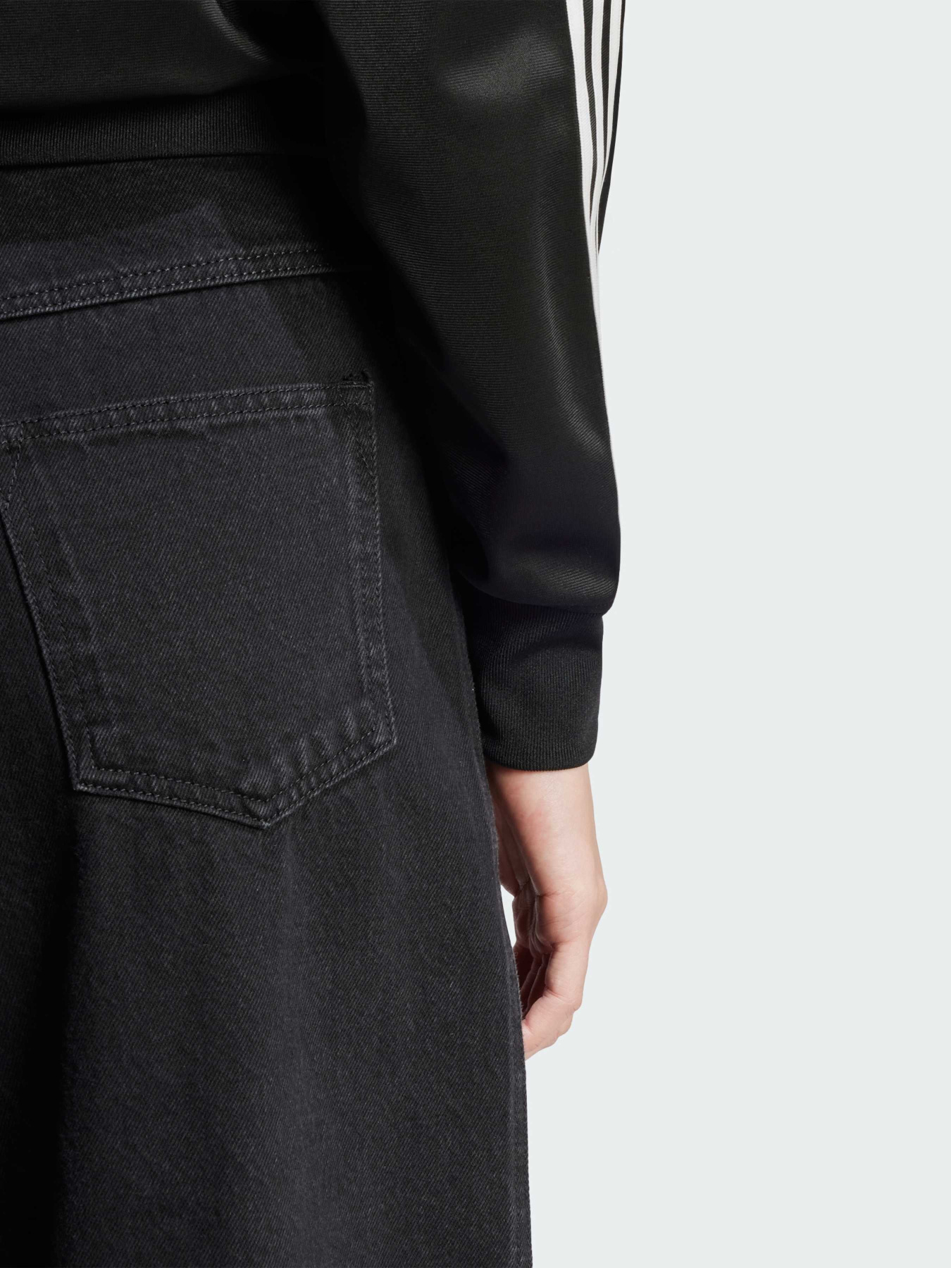 Широкі джинси Adidas Adicolor модель JD0082 Фото