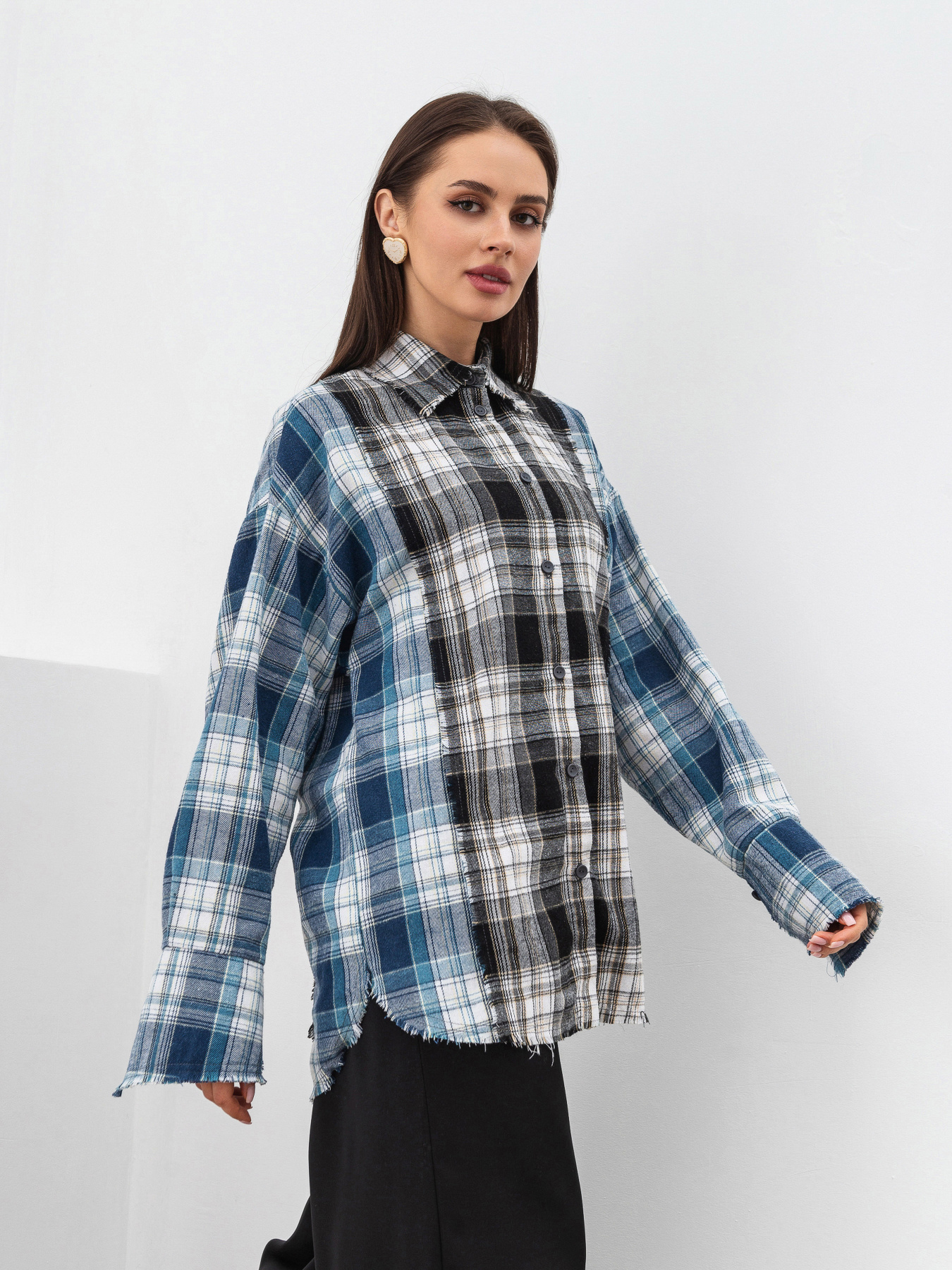 Рубашка повседневная Romashka Лейквуд модель 201025105101 Фото