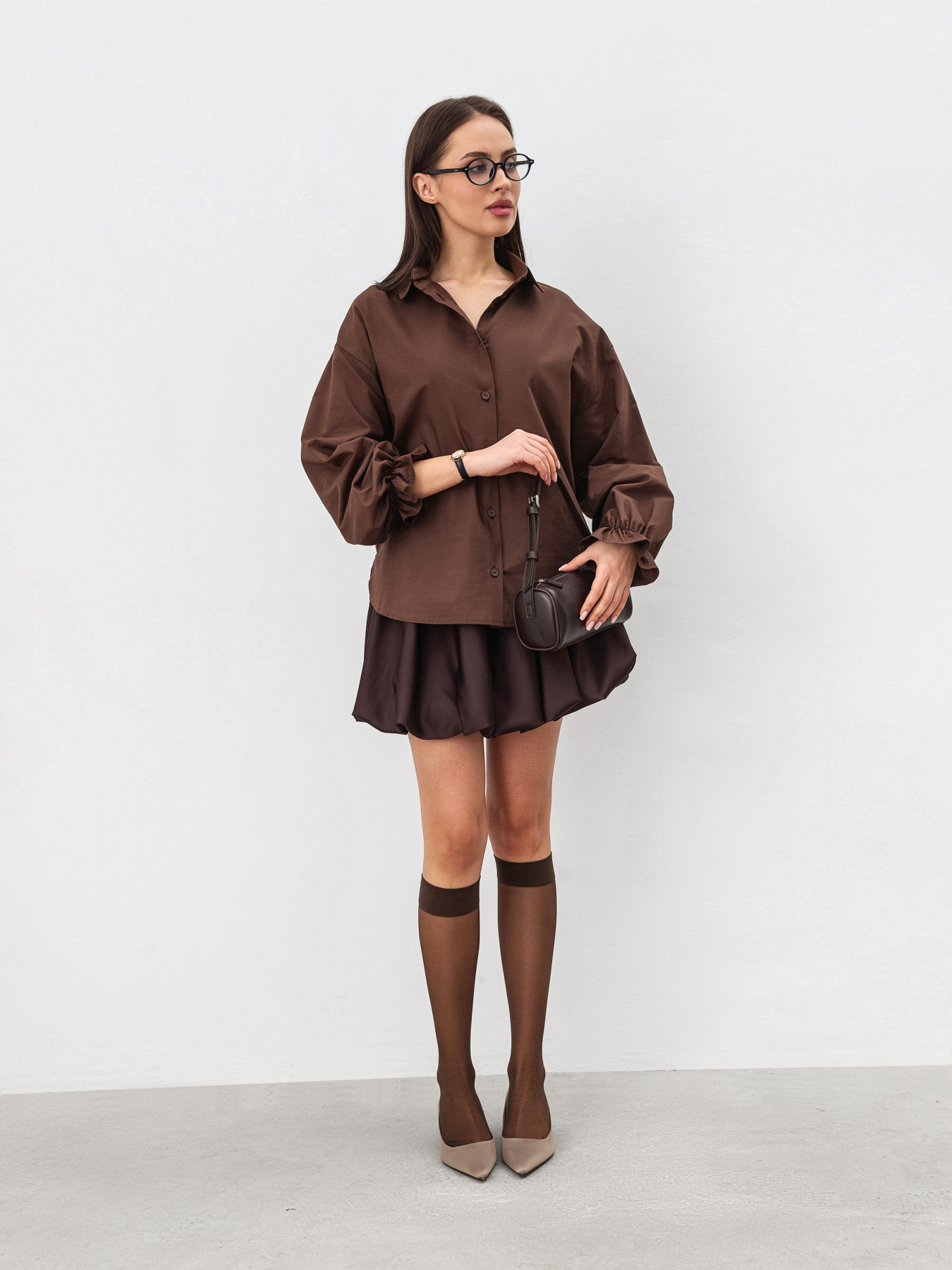 Рубашка повседневная Romashka Шарлотка модель 201026305061 Рубашка повседневная Romashka Шарлотка модель 201026305061 Фото