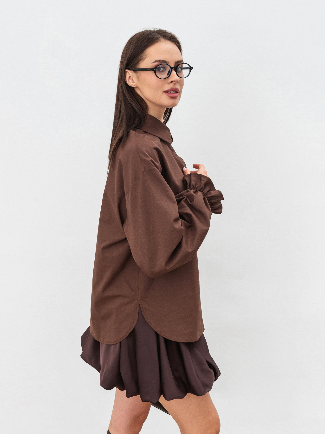 Рубашка повседневная Romashka Шарлотка модель 201026305061 Рубашка повседневная Romashka Шарлотка модель 201026305061 Фото