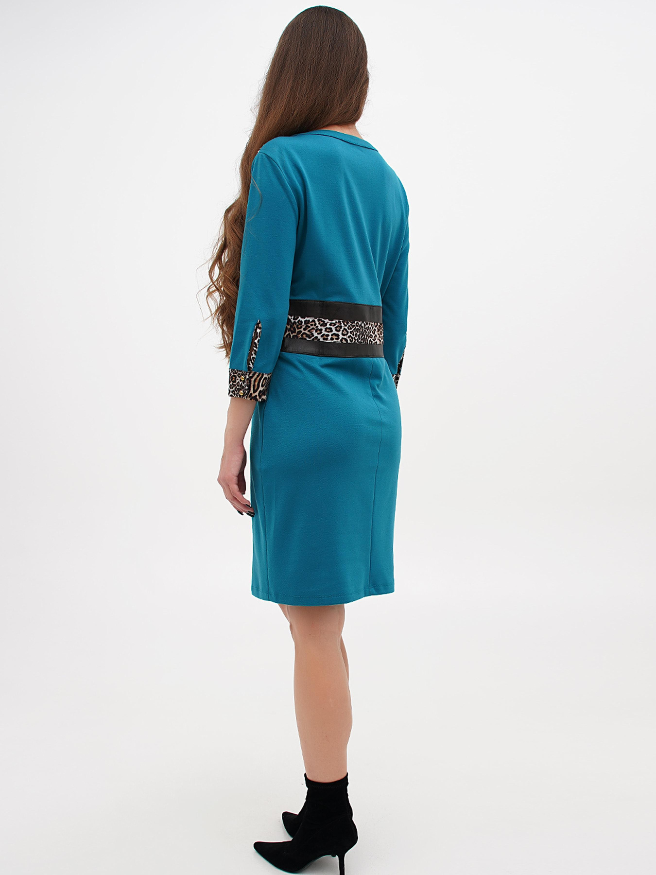 Сукня міні Sassofono модель A271-SC-1232_зеленый Фото