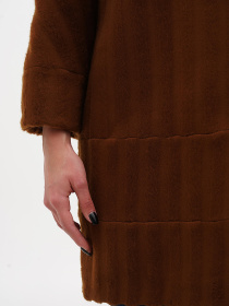 Пальто Sassofono модель A271-SF-3354_светло_коричневый Пальто Sassofono модель A271-SF-3354_светло_коричневый Фото