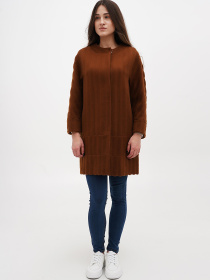 Пальто Sassofono модель A271-SF-3354_светло_коричневый Пальто Sassofono модель A271-SF-3354_светло_коричневый Фото