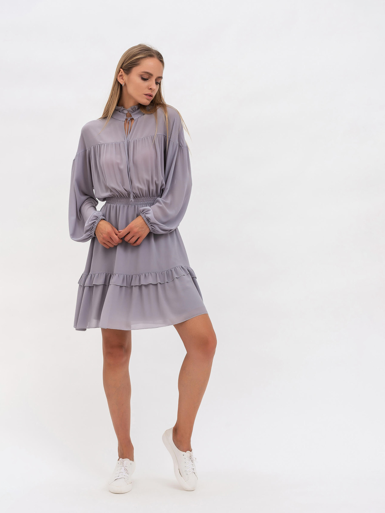 Платья Lesia модель GreyBreyaWMNSDRSSLS Фото