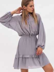 Платья Lesia модель GreyBreyaWMNSDRSSLS Фото