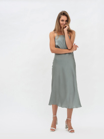 Сукні Lesia модель GreenGrayan2WMNSDRSSLS Фото