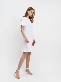 Платья Lesia модель WhiteDeisyWMNSDRSSLS Фото