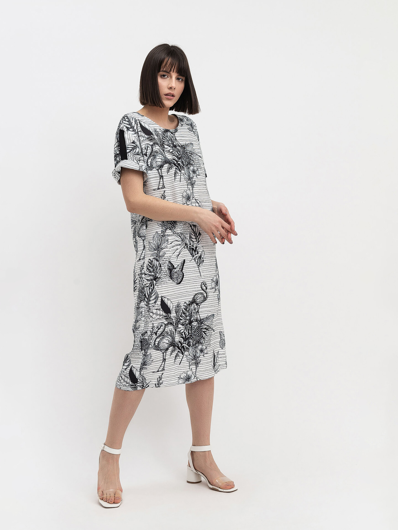 Сукні Lesia модель WhiteIzertWMNSDRSSLS Фото