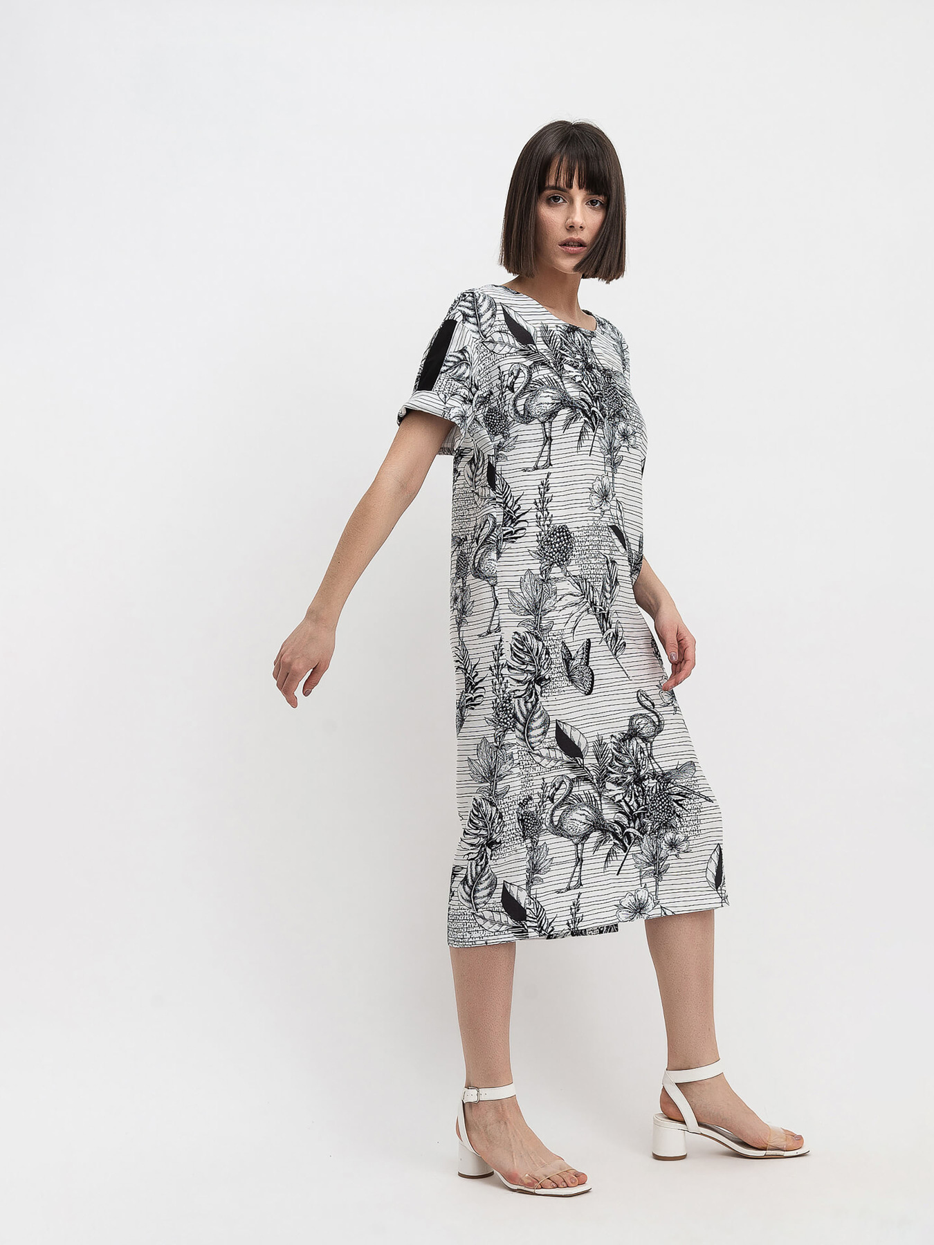 Платья Lesia модель WhiteIzertWMNSDRSSLS Фото