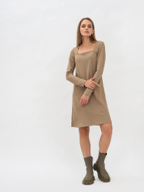 Платья Lesia модель BeigeLeomis61WMNSDRSSLS Фото