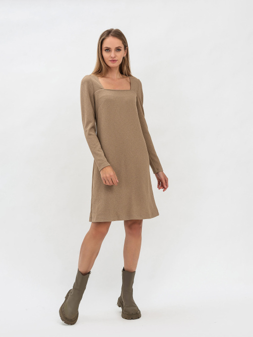 Сукні Lesia модель BeigeLeomis61WMNSDRSSLS Фото