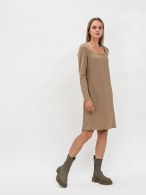 Сукні Lesia модель BeigeLeomis61WMNSDRSSLS Фото